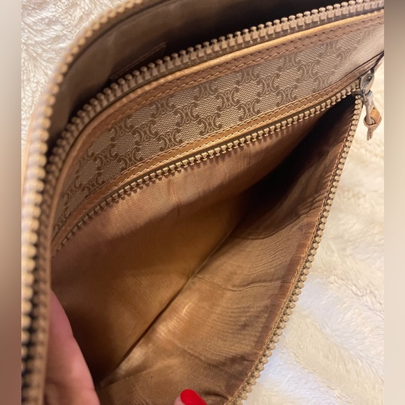 Celine Vintage Macadam Toiletry Pouch - Picture 8 of 9